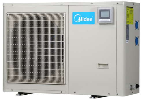 Моноблок Midea для подогрева воды в бассейнах